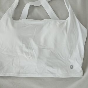 HALARA White Strappy Tank M